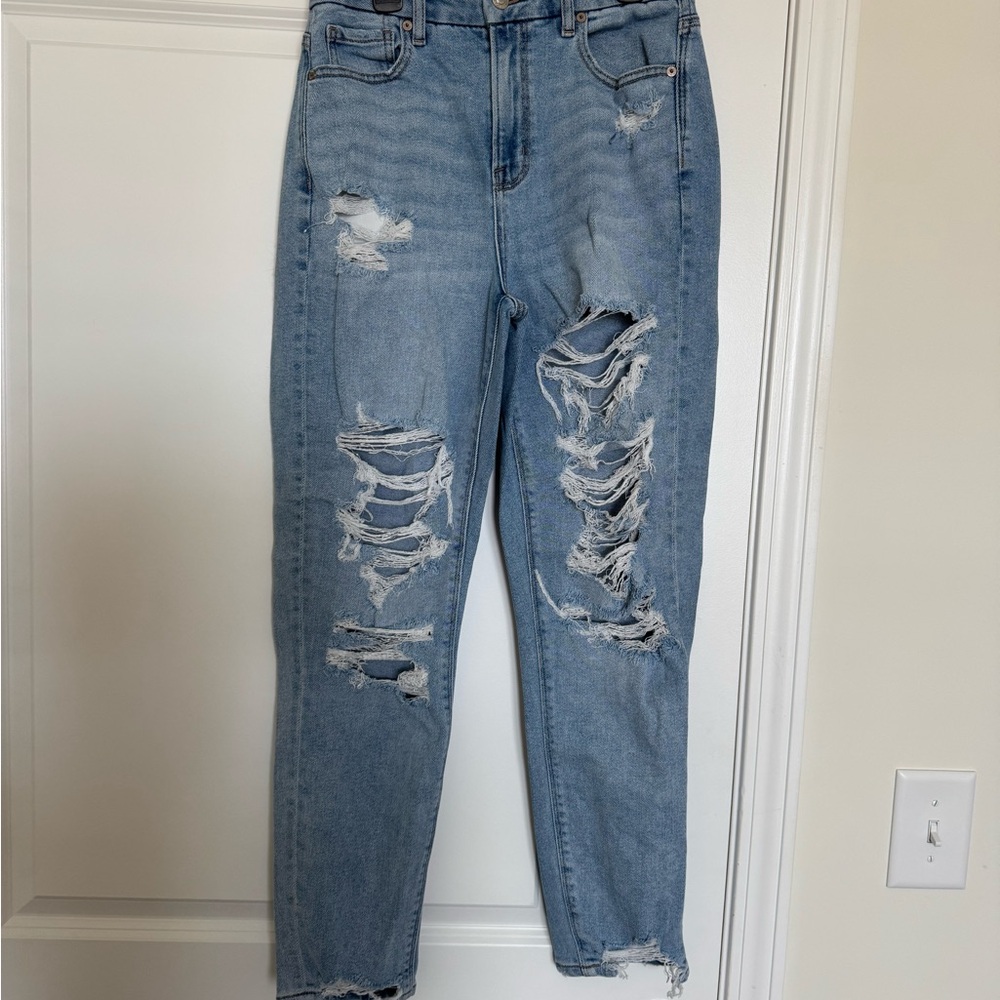 American Eagle Outfitters Blue Straight Leg Jeans